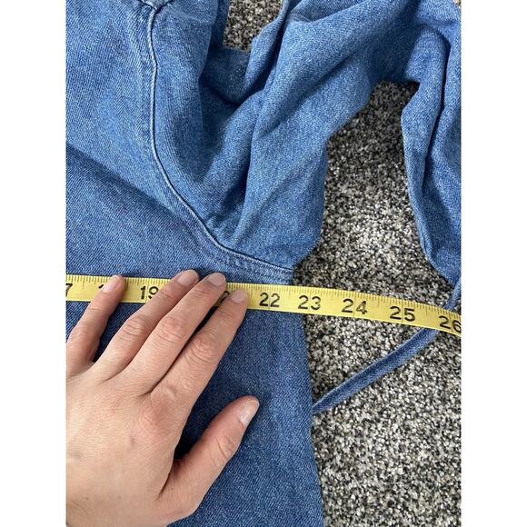 H&M Blue Denim Midi Dress - Picture 6 of 7